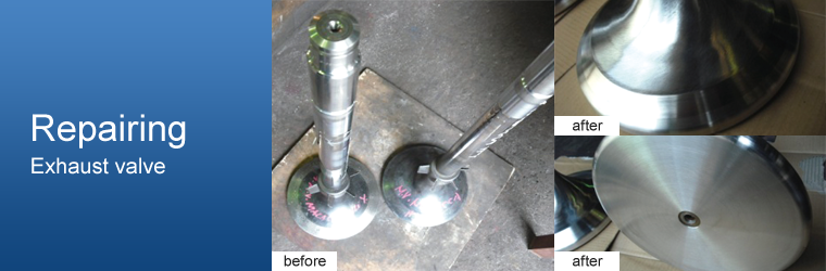 Repairing Exhaust valve